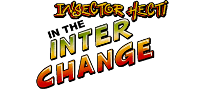 Insector Hecti in the Interchange logo for ZX Spectrum